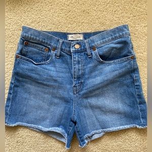 size 28/6, Madewell shorts